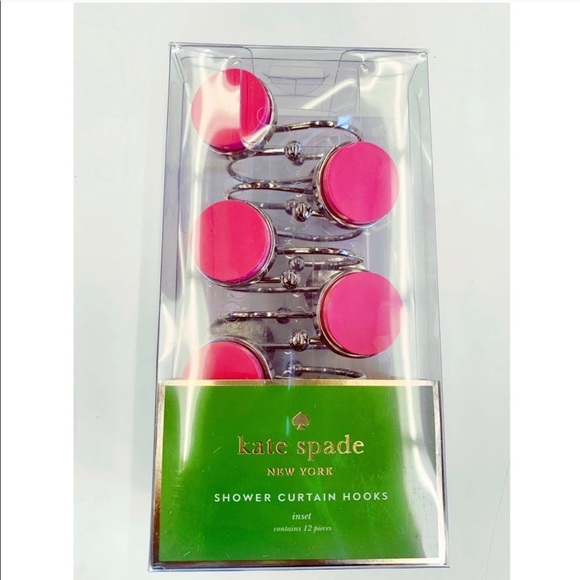 kate spade Other - Kate Spade Shower curtains hooks